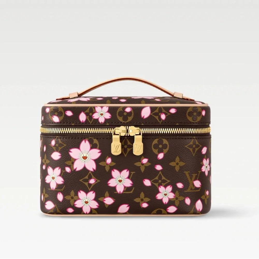 LOUIS VUITTON ケース ブラウン/ピンク Louis Vuitton | Bags | Soldlouis Vuitton Brown X Murakami Cherry